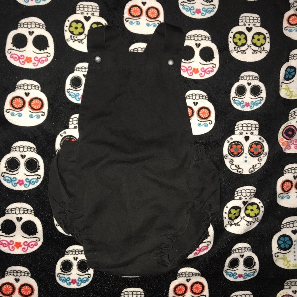 Black Romper cross back 18-24 months Millie + Roo